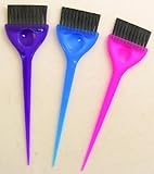 Soft 'N Style 3 Piece Translucent Dye Brush Set, 2.6 Ounce (Pack of 2 = TOTAL 6)