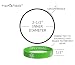 Max Petals Type 2 Diabetic Medical Alert ID Privacy Enhanced Silicone Bracelets Fun Colors 5 Pack
