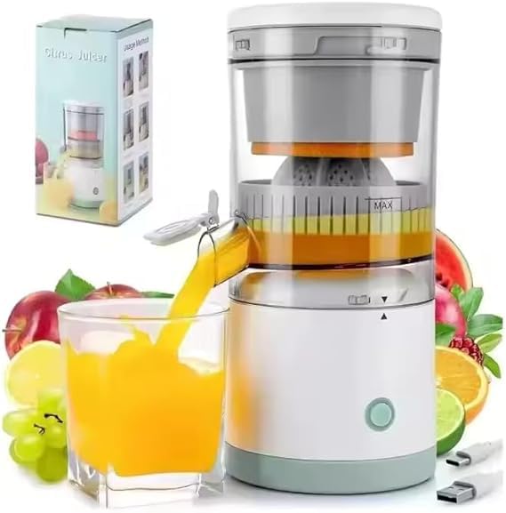 キッチン家電 Juice Citrus Juicer 600ml PRAVRUSHTI Portable Electric Citrus Juicer – Rechargeable High