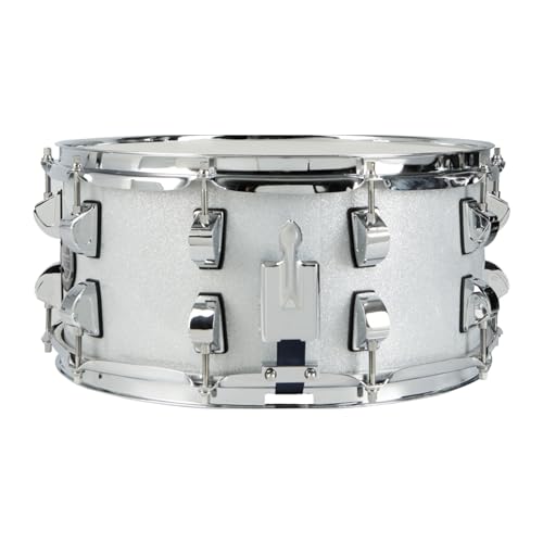 Caixa de Bateria Nagano Classic Beat 14x6,5 Madeira SVS Silver Sparkle
