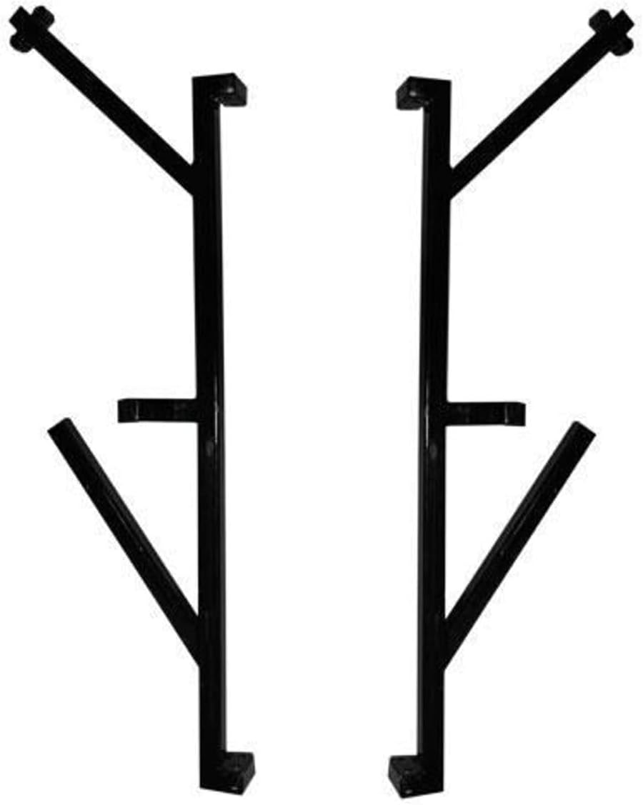 MadJax MJFX Nerf Bar Side Step Mounting Brackets Compatible with Yamaha G29/Drive Golf Carts | Fits MadJax Armor Nerf Bars | Compatible with 2007-2016 G29/Drive Models