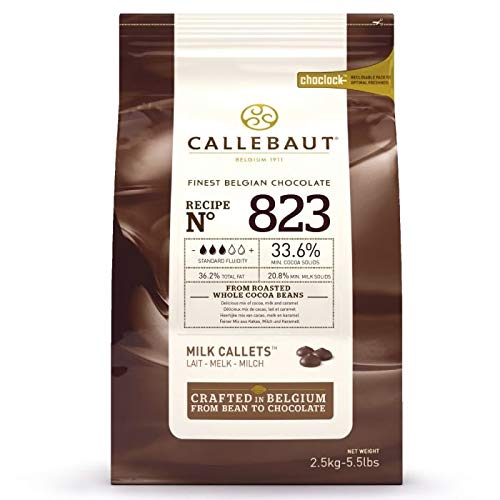 CALLEBAUT CHOCOLATE CALLETS MILK 2,5 KG