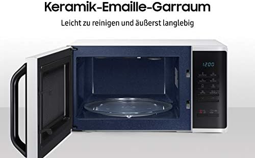 Samsung MG23K3513AW Forno Microonde Grill, 23 Litri, 800 W, Grill 1100 W,  Nero : Amazon.it: Casa e cucina