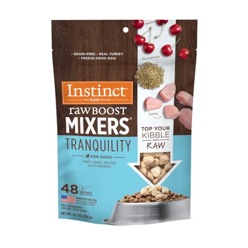 Instinct Raw Boost Mixers Tranquility Freeze-Dried Dog Food Topper, 12.5 oz. Bag