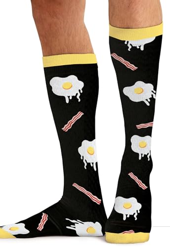 Image of Cherokee Compression Socks 10-15 mmHg Knee High 1 Pair Pack