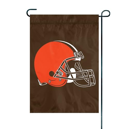 Party Animal NFL Team Premium Garden Flag Nylon Cleveland Browns