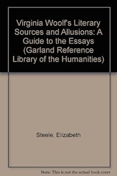 Hardcover VIRGINIA WOOLF'S LIT SOURCE (Garland Reference Library of the Humanities) Book