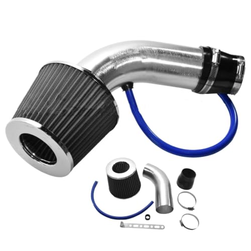 Kit tuyaux en aluminium à induction avec filtre d'admission d'air robuste
