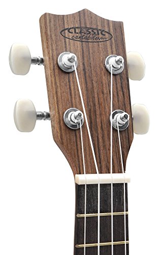 Classic Cantabile ukulele (noix) - Les Beatles, Paul McCartney, John Lennon, RIngo Starr, George Harrison Classic Cantabile ukulele (noix) – Image 5