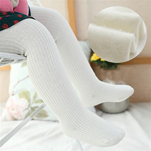 Girls Fleece Lined Leggings Unisex Boys Girls Toddler Kids Comfy Cotton Leggings Baby Tights 6~12 Months2