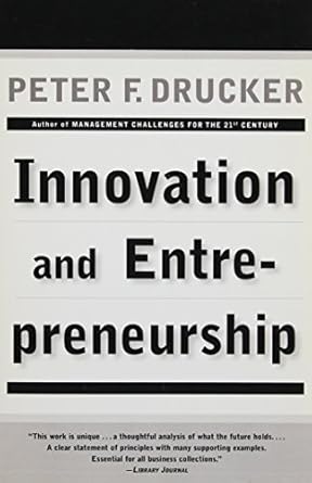 Innovation and Entrepreneurship