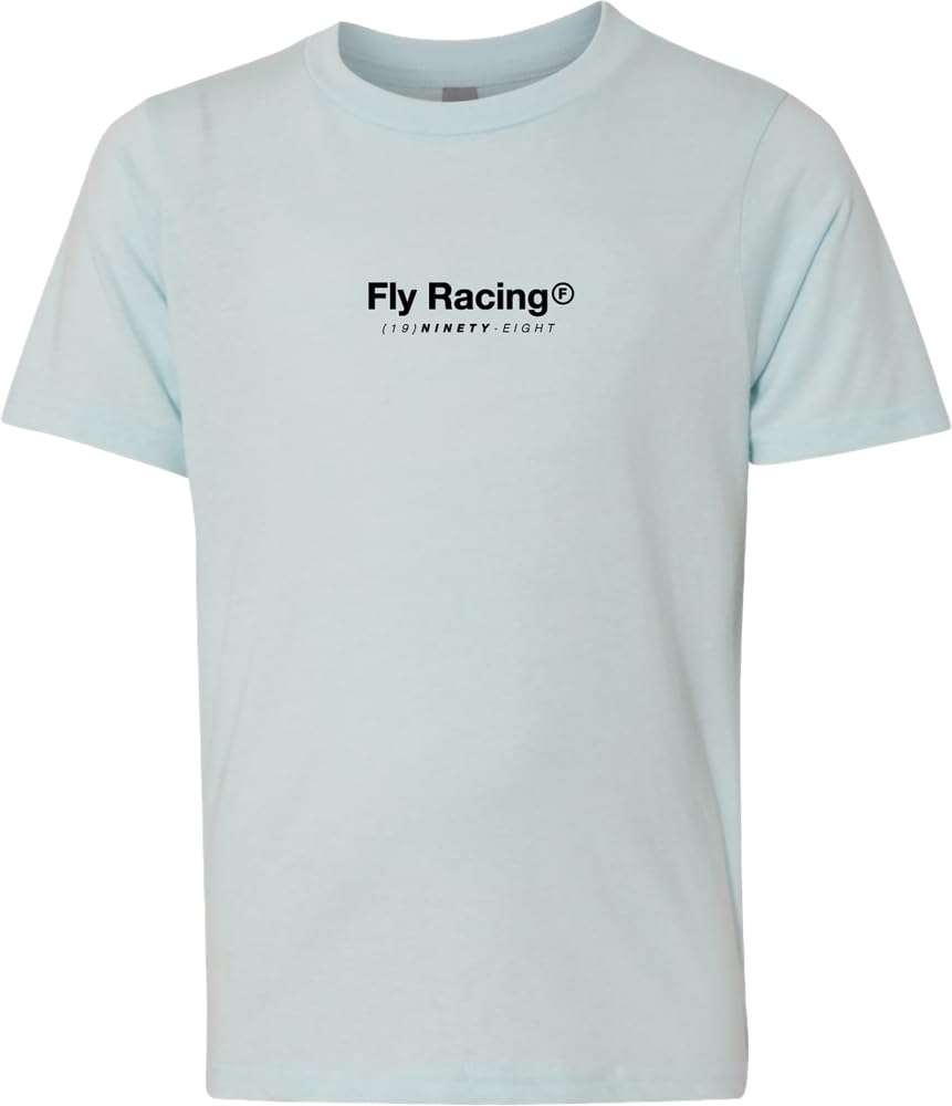 Fly Racing 354-0325YL Youth Fly Lost Tee Ice Blue Yl