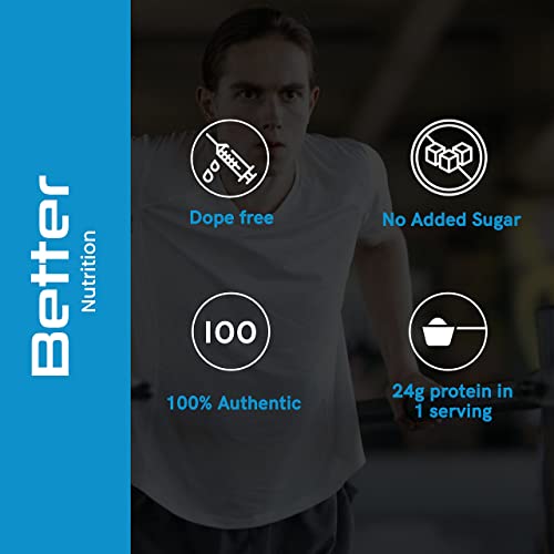 Image of Better Nutrition Whey Protein Concentrate 1kg | 24g Protein & 5.8g BCAA per scoop (29 servings) |No Added Sugar | Muscle Building and recovery for Women & Men | Double Chocolate | Muscle Building: Vegetarian