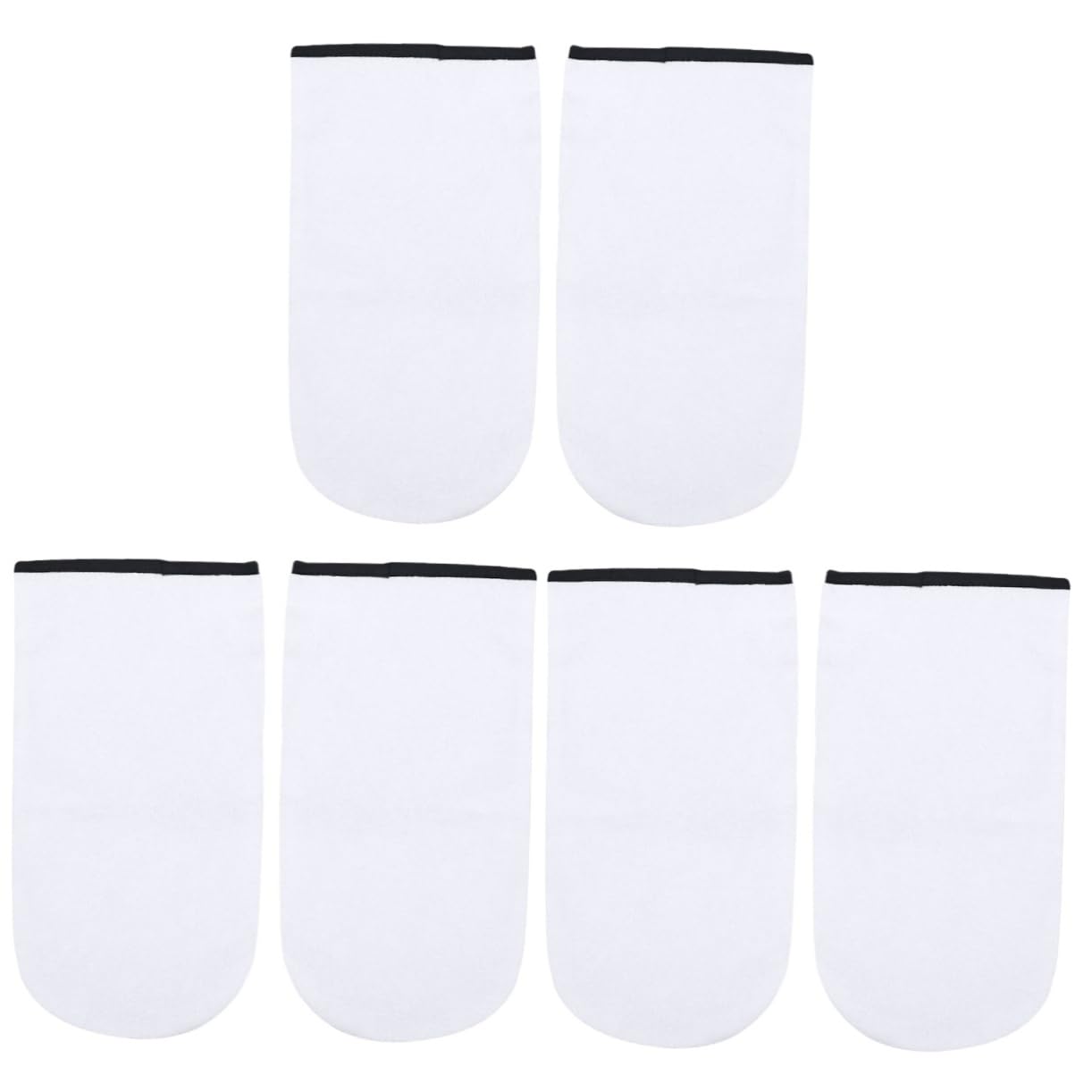 Healeved Guantes De Gel 6 Pares guantes de cera de parafina guantes hidratantes durante la noche guantes de baño guantes aislantes de cubierta de spa de mano tómate un baño gel