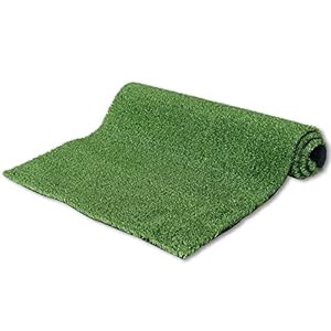 Artificial Grass Astro Turf Lawn 1FTX30FT,Economy Synthetic Fake Grass Indoor Outdoor Mat, Backyard Patio Garden Balcony Rug Carpet, Rubber Backing with Drainage Holes