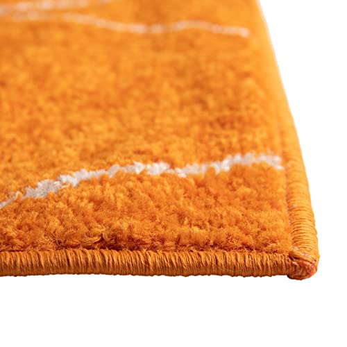 Tapete Rugs.com Lattice Frieze 8'x11' Naranja miniatura 7