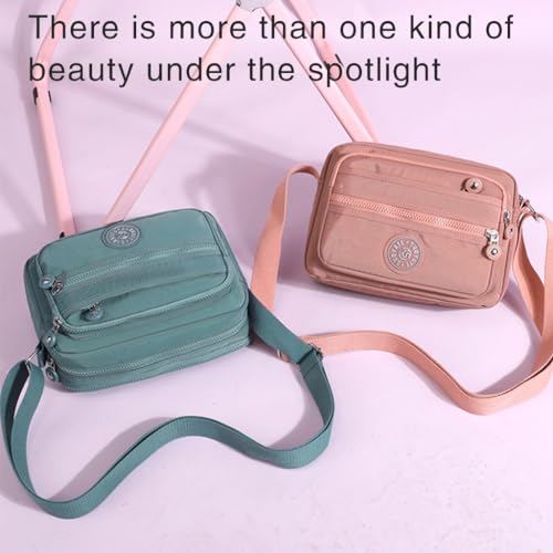 Fashionable Unisex Nylon Messenger Bag Shoulder Bags Suitable for Travel Shopping and Work3