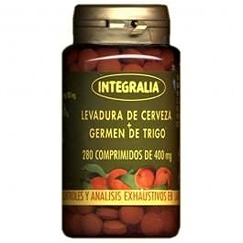 Levadura De Cerveza + Germen De Trigo 280 comprimidos de Integralia