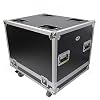 ProX X-RCF-SUB8004AS Flight Case for RCF SUB 8004-AS & RCF SUB 708-AS II Subwoofer Speakers W-4 In. Wheels