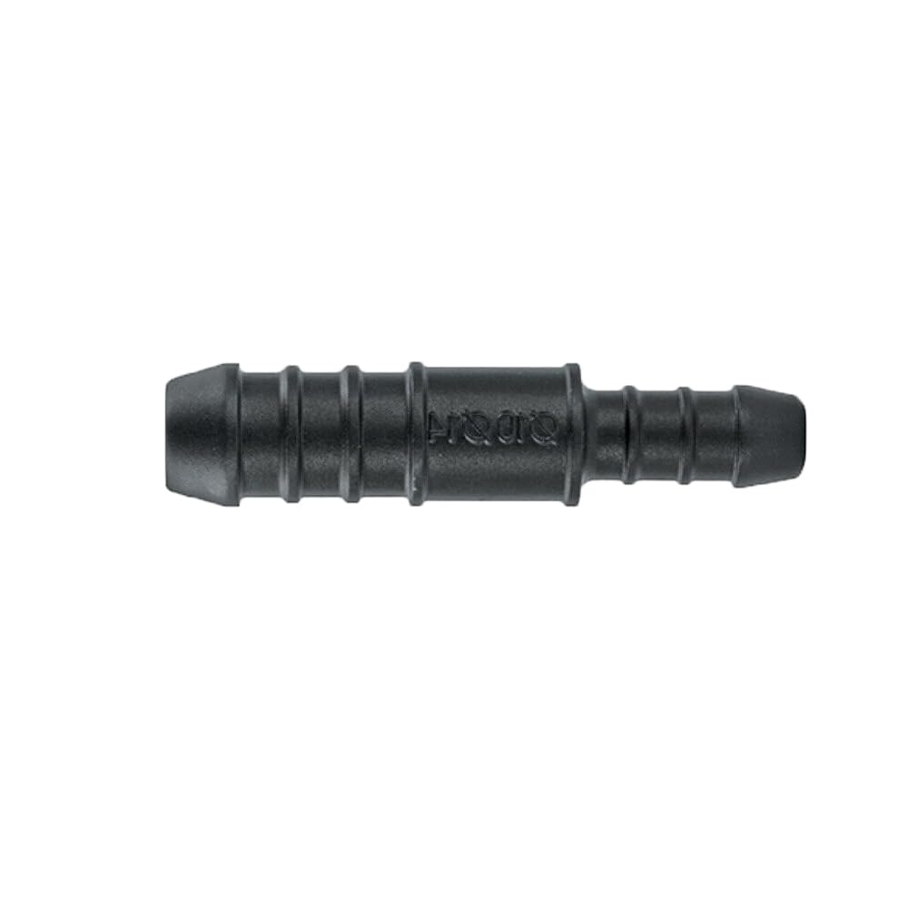 UKCABLE-TIES Straight Reducer Plastic Barbed Connector Pipe Hose Joiner Tubing Fuel Water (Size: 5mm - 4mm - PJ50)