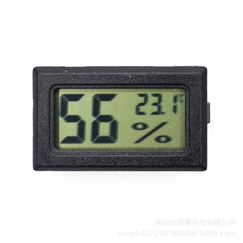 Mini sensor digital LCD de temperatura y humedad de alta precisión Blue-y 4