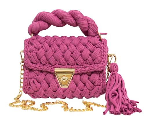 Sac à main de soirée en maille tissée à offrir pour marquer