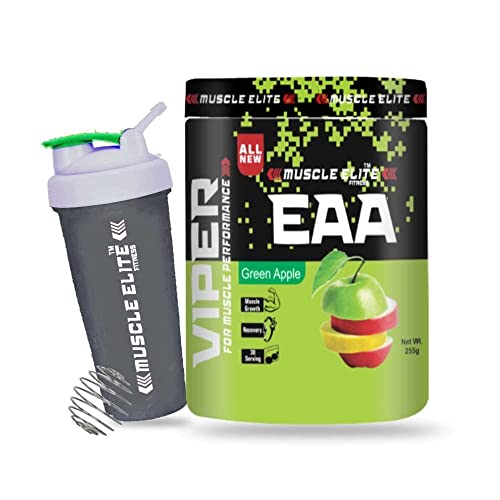 Image of EAA Supplement 30 Serving Muscle Growth | Recovery | 9 Amino Acids E Stands for Essential Supplement [Green Apple]