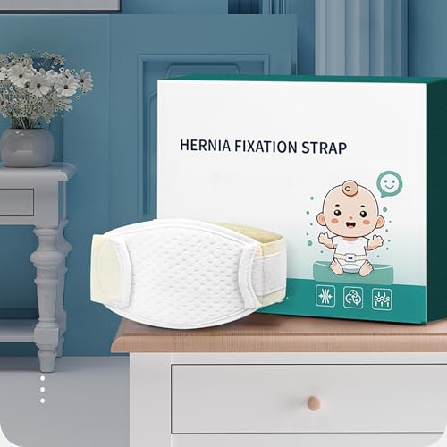 Faja para Hernia Umbilical Bebé con Almohadillas y Banda Ajustable miniatura 5