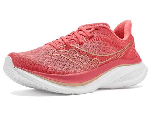 Saucony Women's Endorphin Speed 5 Sneaker, Coral/Salmon, 10.5