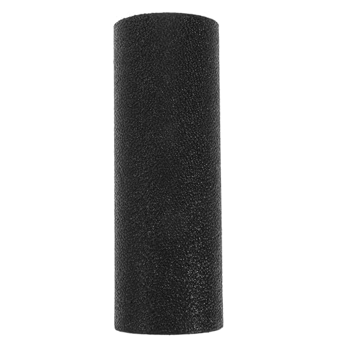 KOMBIUDA Lightweight Epp Yoga Column Roller for Muscle Fatigue Relaxing and Fitness Massage Portable Foam Roller for Yoga Practice and Muscle Massage Compact Black for Effective Relief