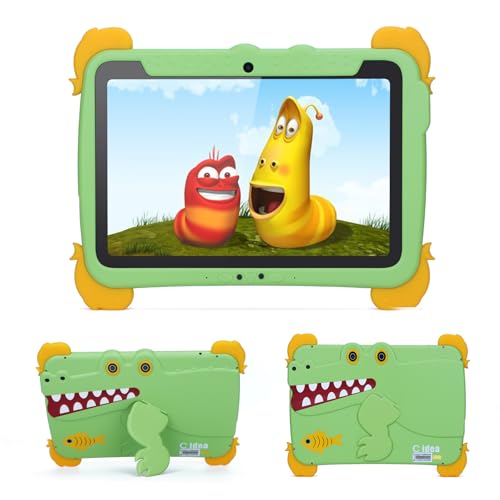 C idea Tableta Infantil Android 13 de 10.1 Pulgadas, con Carcasa, Tableta Infantil ROM de 64 GB de...