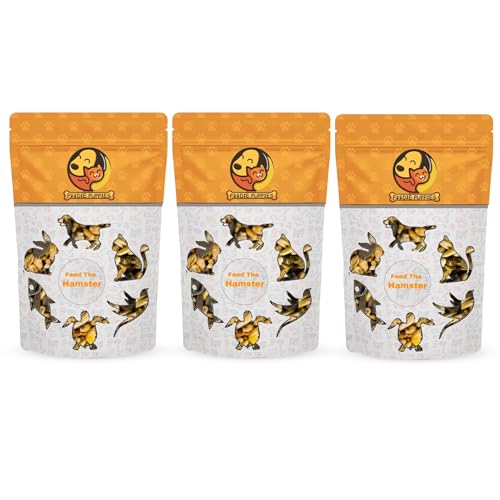 Image of Foodie Puppies Premium Hamster Food Pellets Highly Nutritious Diet Essential Ingredients for a Healthy and Active Lifestyle for Your Hamster (Pouch - Hamster Food, 3Kg)