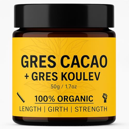 Gres Koulev Organic Haitian Cacao Oil for Men | Full Size | 50g Moisturizers Oils