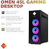 HP OMEN 45L Gaming Desktop, Intel Core Ultra 7 265K, 32 GB RAM, 2TB SSD, NVIDIA GeForce RTX 5080, Windows 11 Pro, Microsoft Copilot, Tempered Glass, GT22-3080 (2025)