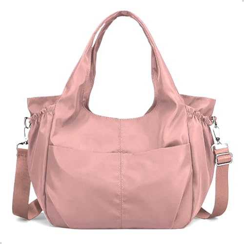 Bolsa Feminina Estilosa Mão Ombro Transversal Grande (ROSA)
