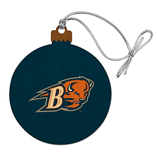 GRAPHICS & MORE Bucknell Primary Logo Wood Christmas Tree Holiday Ornament