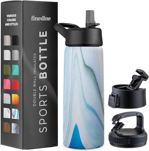 10 Best Water Bottle Flip Lids for Effortless Hydration on the Go 5 FineDine Stainless Steel Insulated Water Bottle (25 Oz)