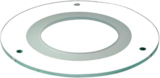 5in Tempered Clear Glass with Frosted and 3-1/8in Center