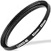 Produktbild LUMOS Step up Ring 52-55 - Metall Filteradapter matt schwarz - von Kamera Objektiv mit 52mm Filtergewinde auf 55mm Filter - Zubehör Adapter