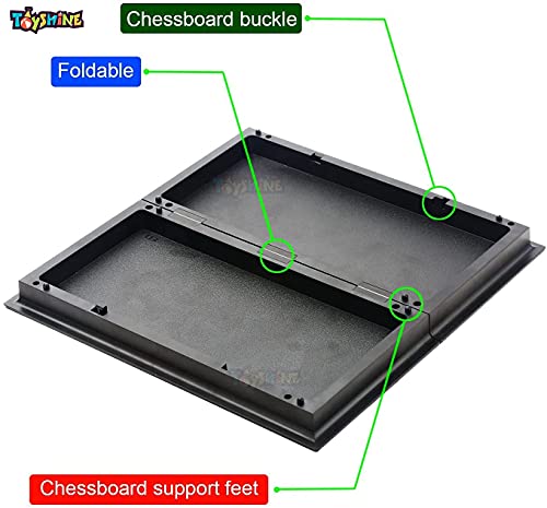 Image of Toyshine Magnus Magnetic Chess Set with Folding Chess Board and Pieces, Educational Toys for Kids and Adults