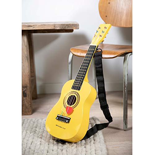 New Classic Toys- Chitarra Da Giocattolo, Colore, Giallo, 10343 - 2