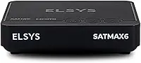 Receptor Digital de TV via satélite, Full HD, com gravador, Bivolt, Entrada USB (Fotos, Músicas e Vídeos), Elsys, ETRS72 - Satmax 6