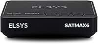 Receptor Digital de TV via satélite, Full HD, com gravador, Bivolt, Entrada USB (Fotos, Músicas e Vídeos), Elsys, ETRS72 - Satmax 6