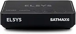 Receptor Digital de TV via satélite, Full HD, com gravador, Bivolt, Entrada USB (Fotos, Músicas e Vídeos), Elsys, ETRS72 - Satmax 6