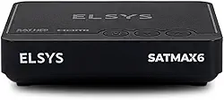 Receptor Digital de TV via satélite, Full HD, com gravador, Bivolt, Entrada USB (Fotos, Músicas e Vídeos), Elsys, ETRS72 - Satmax 6