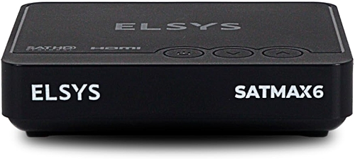 Receptor Digital de TV via satélite, Full HD, com gravador, Bivolt, Entrada USB (Fotos, Músicas e Vídeos), Elsys, ETRS72 - Satmax 6