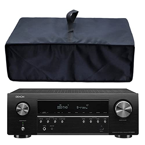 Wanty Heat-Resistant Waterproof Dust-Proof Dehydrator Cover Protector, Nylon Fabric Dust Cover Case Protections for Denon AVR-S540BT / S650H / AVR-S750H Receiver