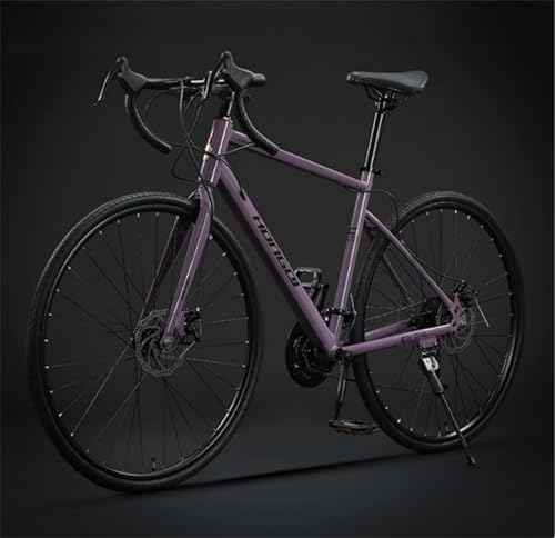 【XXA】新登場エアロロードバイク、700*28C自転車、21/24/27/30速、ダブルディスクブレーキ、レーシングマウンテンバイク、滑り止めペダル、 超軽量 マウンテンバイク 男女兼用 通勤 通学 中学生 高校生 学生 大人 成人 男の子 女の子初心者