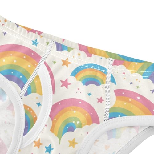 KLL Glitter Rainbow Pride Toddler Boys' Pure Cotton Underwear Cute Children Panties4