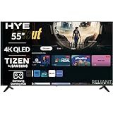 HYE 55 Inch Frameless QLED 4K UHD Smart Display...
